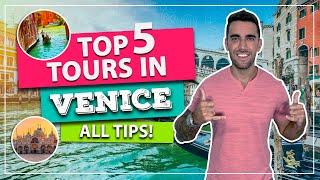 ️ Top 5 tours in Venice! The best selling tours! Must-see places and sights.