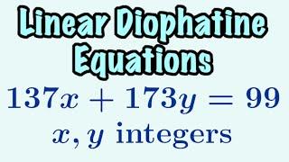 Linear Diophantine Equations | Road to RSA Cryptography #3