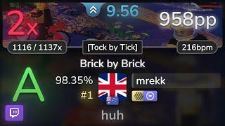  9.6⭐mrekk | Henry Salvia, Kathleen Enright - Brick by Brick [Tock by ] +HDDT 98.35% #1 | 958pp 2