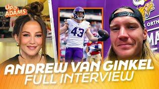 Andrew Van Ginkel Talks Pick-Sixes, Vikings Defense, Preparing for the Colts, & Playing Offense?