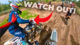 Trying Not To Get Cleaned Out! // Circle Pit Of Death Action Cam