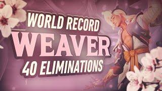 I set the WORLD RECORD for ELIMINATIONS on Lifeweaver - Overwatch 2