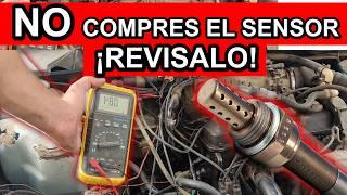 COMO PROBAR SENSOR DE OXIGENO DE 4 CABLES CON MULTÍMETRO PRUEBAS DEFINITIVAS (4,3,2 Y 1 CABLES)