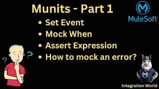 Munits Part 1 (set event, Mock When, Assert Expression, How to mock an error)