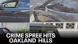 Oakland Hills crime spree leaves frustrated residents on alert | KTVU