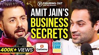 Shark Tank Fame Amit Jain On Building A Business From A Small City | CarDekho | FO 72 - Raj Shamani