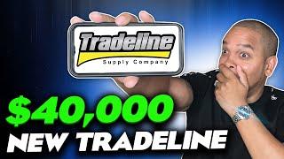 INCREASE YOUR CREDIT SCORE 120 POINTS IN 10 DAYS WITH THIS $40,000 TRADELINE