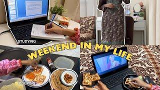 WEEKEND IN MY LIFE | cooking, studying, daily vlog