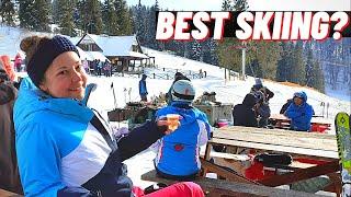 Skiing in the CARPATHIAN MOUNTAINS || Slavske 2021 || Zakhar Berkut Skiing || Захар Беркут, Славське