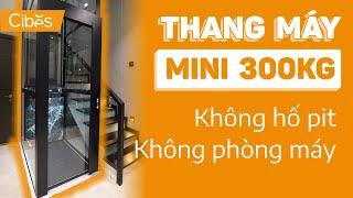 Review Cầu Thang Máy Mini Không Hố Pit - Không Phòng Máy - Cho Nhà  Cải Tạo | Cibes Lift Vietnam