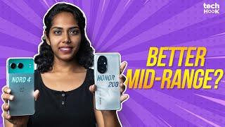Honor 200 vs OnePlus Nord 4: Performance & Camera Comparison! Who Wins?