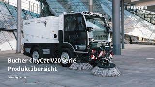 Bucher CityCat V20 Serie - Produktübersicht