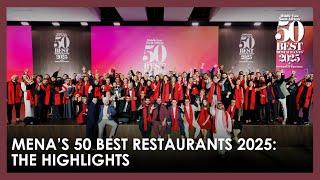 The Middle East & North Africa's 50 Best Restaurants 2025 - The Highlights: Awards Ceremony