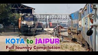 KOTA to JAIPUR : Delightful Train Journey on a Chilly Winter Morning [INDIAN RAILWAYS]