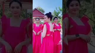 ស្អាតណាស់ស្លៀកឈុតក្រហម Love Riya