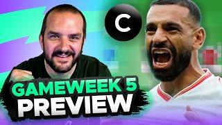 WILDCARD GW5?  | FPL GAMEWEEK 5 PREVIEW | Fantasy Premier League Tips 2024/25