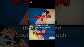 (Mushroom rain) Spider Peppa pig vs (Peppanimation) Spider Peppa pig #Mushroomrain#Peppanimation