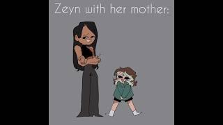 Zeyn with her parents... #art #originalcharacterdesign #originalcharacter #edit #animation #oc