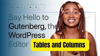 Create Columns in Gutenberg Editor WordPress | Tutorial