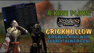  LOTRO Birding with @aubreytheweirdone | Crickhollow Server | Gantoran the Captain ️