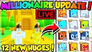 (LIVE)MILLIONAIRE UPDATE in PET SIMULATOR 99!! (Roblox)