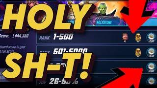 Scopely RUINS CHRISTMAS? Cataclysm Trial HARD But NO REWARDS! MARVEL Strike Force