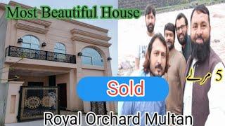 Most Beautiful House | 5 Marla | Royal Orchard Multan | Block G | 1.5 Kror | Rewise Rate 1.25 Kror |