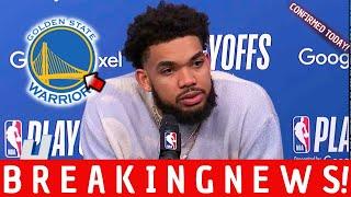 BOMBSHELL SURPRISE! KARL ANTHONY ANNOUNCED ON WARRIORS! NO ONE EXPECTED THIS ONE! WARRIORS NEWS!