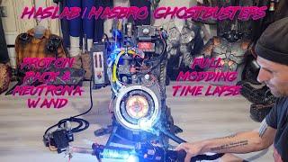 Haslab Ghostbusters Proton Pack & Neutrona Wand FULL Modding Time Lapse