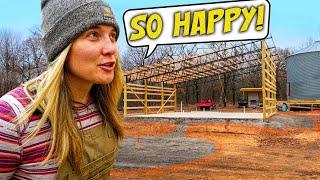 Better Than Danielle Ever Thought It Could Be! / DIY House Build CONTINUES