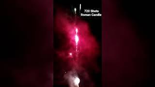 Roman Candle 720 shot set