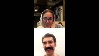 Live Fatemeh Goudarziلایو فاطمه گودرزی با بازیگر سریال ایلدا سینا رازانی و خاطراتی از سیروس گرجستانی