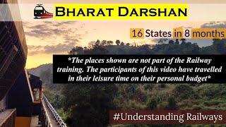 Bharat Darshan | How much IES Officer Travel in Training | India Tour | Indian Railways