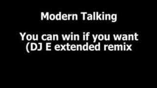 Modern Talking - You can win if you want (extended remix)