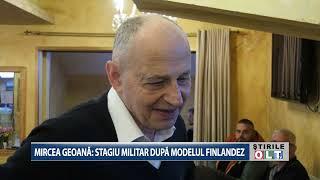 MIRCEA GEOANA STAGIU MILITAR DUPA MODELUL FINLANDEZ