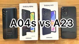 Samsung Galaxy A04s vs Samsung Galaxy A23 4G / OneUI 5 & Android 13