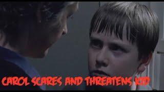 CAROL SCARES/THREATENS SAM THE KID  - The Walking Dead Season 5