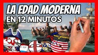  La EDAD MODERNA en 12 minutos | Resumen fácil y divertido