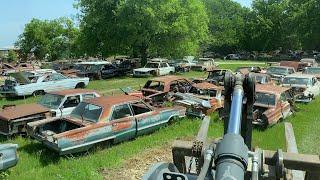 CLEARING OUT a Few ROWS OF CLASSICS CARS NONSTOP @ CTC AUTO RANCH!!🫡️
