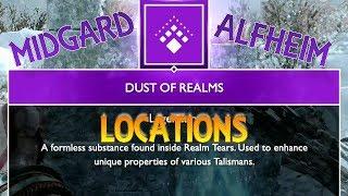 All realm Tear Locations [ Midgard ] GOD OF WAR 4