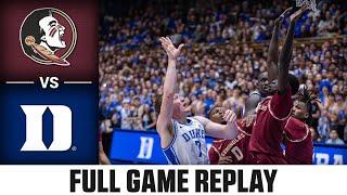 Florida State vs. Duke Full Game Replay | 2024-25 ACC Men's Basketball