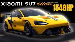 Chinese Supercar Xiaomi SU7 Ultra Revealed With 1548 Horsepower