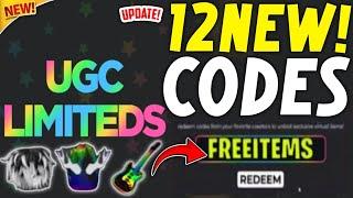 NEW!️REDEEMUgc Limited Codes In November 2024-Codes For Roblox Ugc Limited-Ugc Limited Codes Code