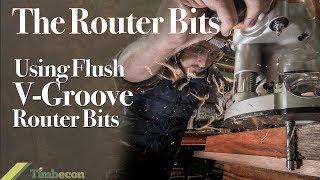 The Router Bits - Using V-Groove Router Bits