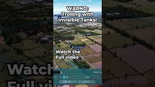 Trolling with INVISIBLE Tanks! - WARNO