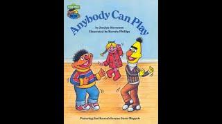 Sesame Street Book and Tape: Anybody Can Play