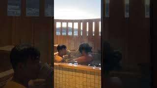 japan travel vlog: staying at a onsen ryokan at mount fuji ️🫶