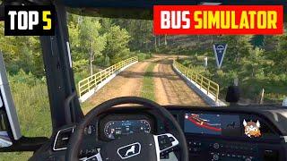 Top 5 Bus simulator games for android | Best bus simulator games for android in 2024