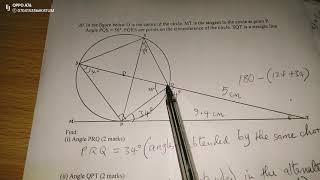 CIRCLES, CHORDS TANGENTS AND ANGLES. FORM 3 MATHEMATICS