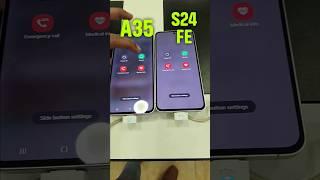Samsung Galaxy A35 5G Vs Samsung Galaxy S24 FE Reboot Test